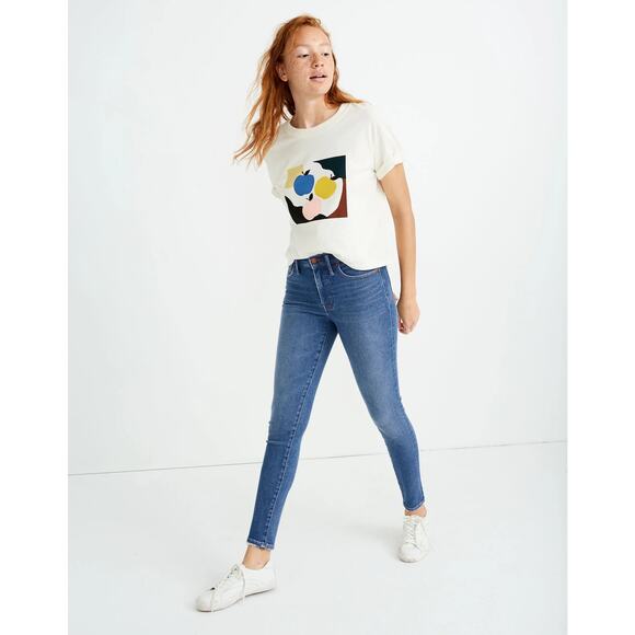 Madewell 9" High-Rise Skinny Jeans in Pearson Wash Women’s - Size 29 - Picture 3 of 8